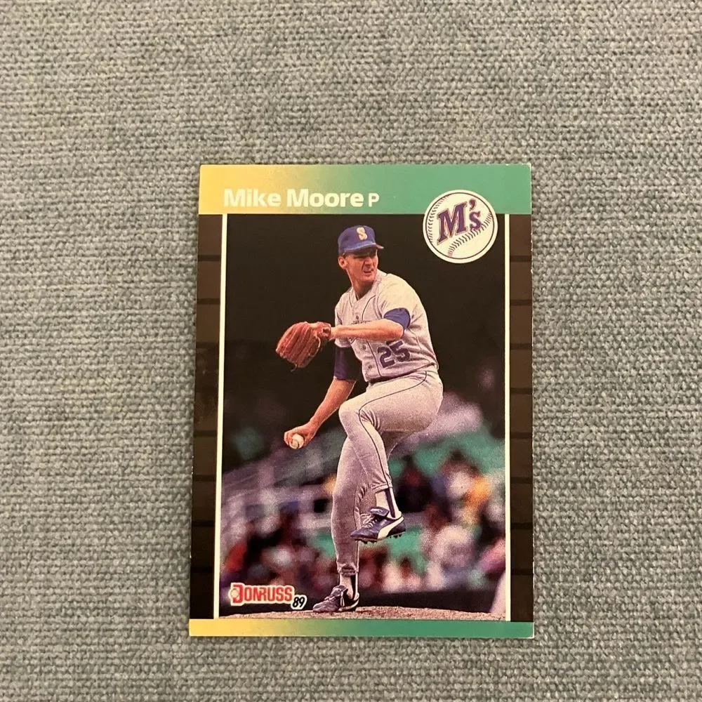 1989 Donruss Seattle Mariners Baseball Card Trading Card